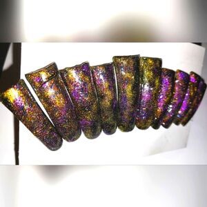 Duck shaped custom 10pc  press on nails for girls and teens